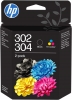 Original Ink Cartridge Combopack  HP No. 302, No. 304,  B82L1AE