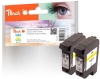 Peach Twin Pack testine di stampa giallo, compatibile con  HP No. 44 y*2, 51644YE*2