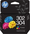 212994 - Original Ink Cartridge color No. 302 color, No. 304 color, B7RT6AE HP