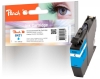 322196 - Peach Ink Cartridge cyan, compatible with LC-421C Brother